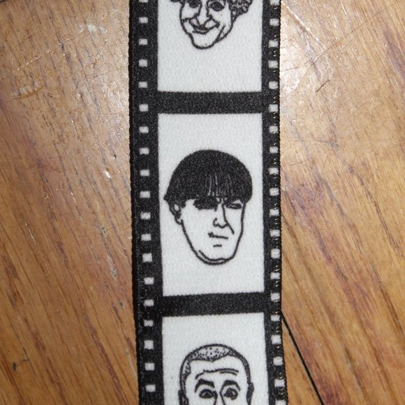 Vintage 3 Stooges Cycling Jersey L/XL + 1992 Suspenders - Picture 2 of 11